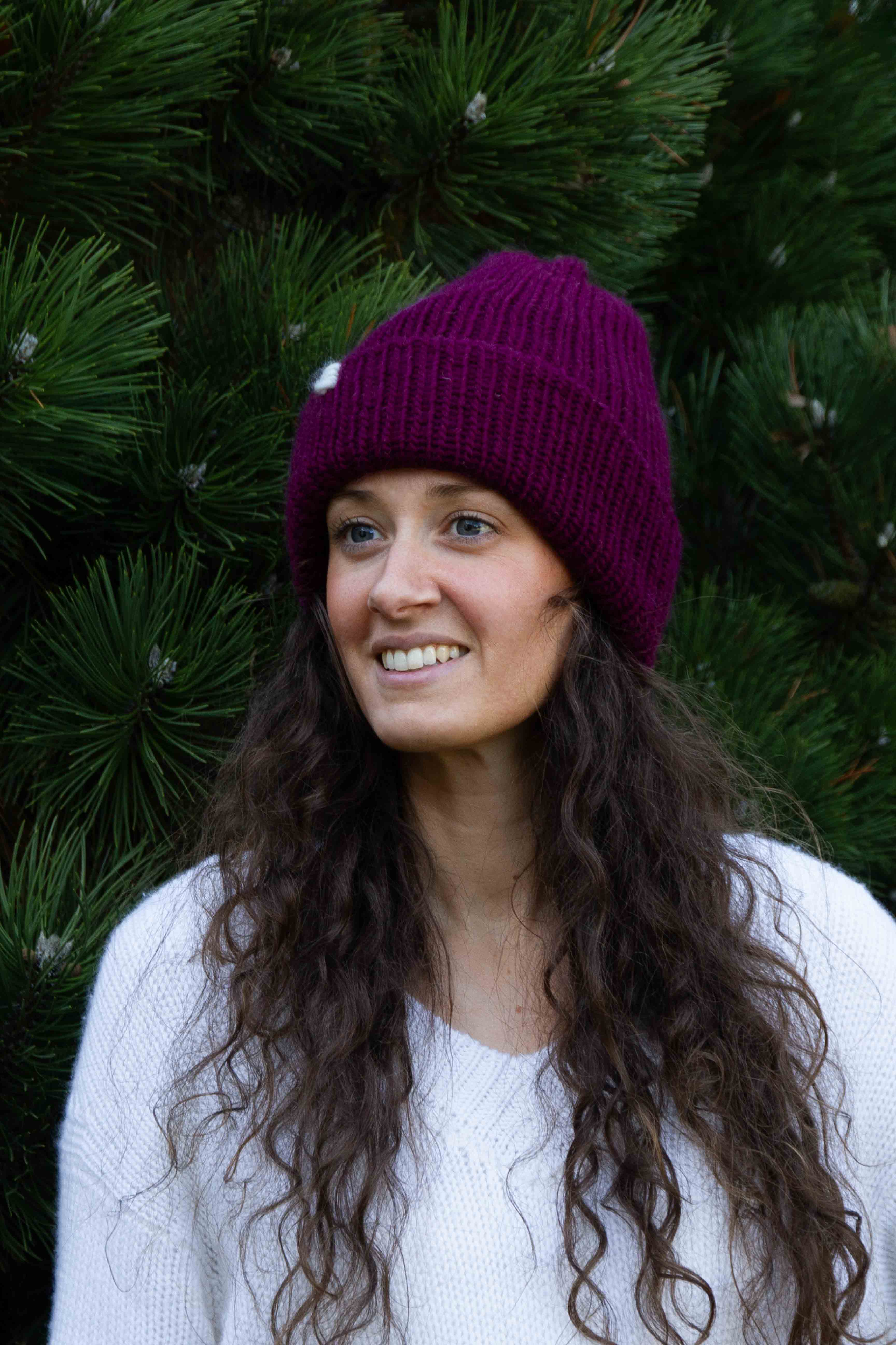 Bonnet en laine merinos