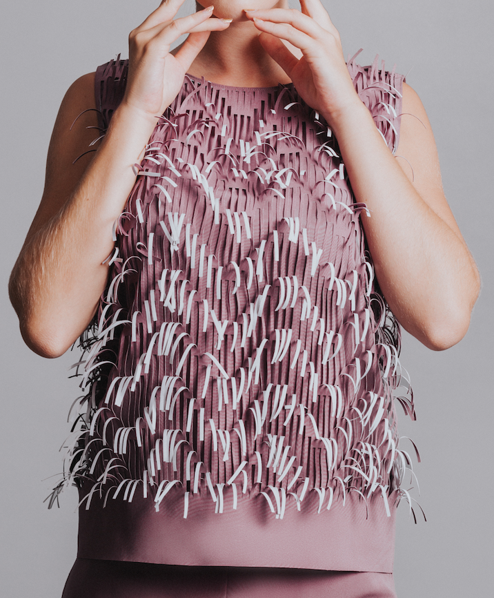 Top effet plume